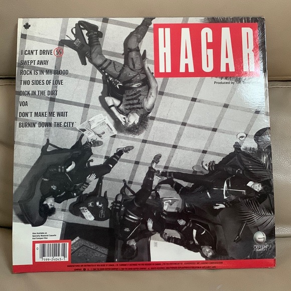 Sammy Hagar VOA (Vinyl) - Picture 2 of 2